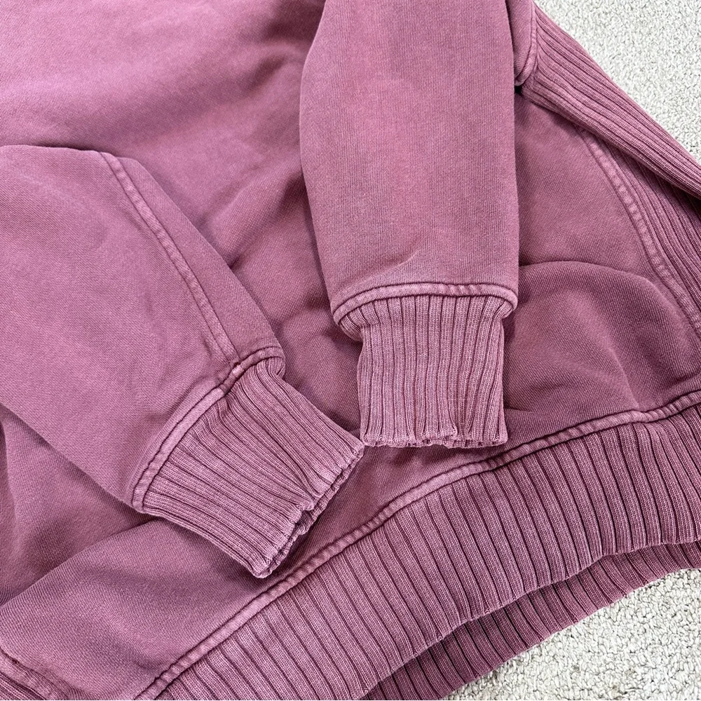 Aerie Dusty Rose Oversized Sweatshirt - Picture 9 of 15